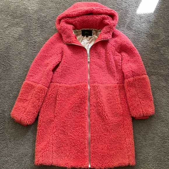 Brand new, with tags JCrew mixed teddy Sherpa coat. - Picture 1 of 10
